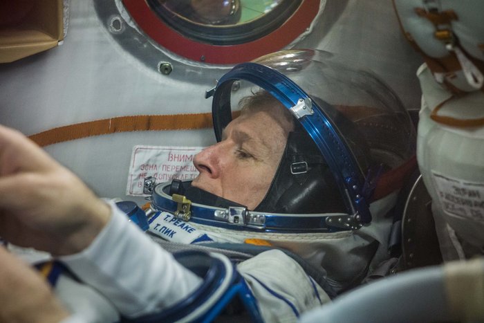 астронавт Тим Пик
